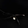 ABBIIIO Bow Detail Pure Wool Fedora Hat