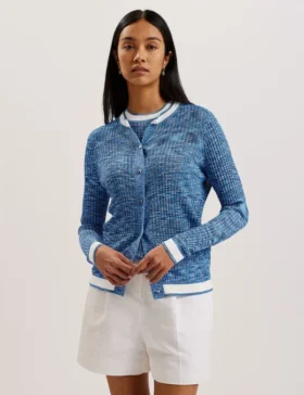 ADDLINN Long Sleeve Fitted Cardigan