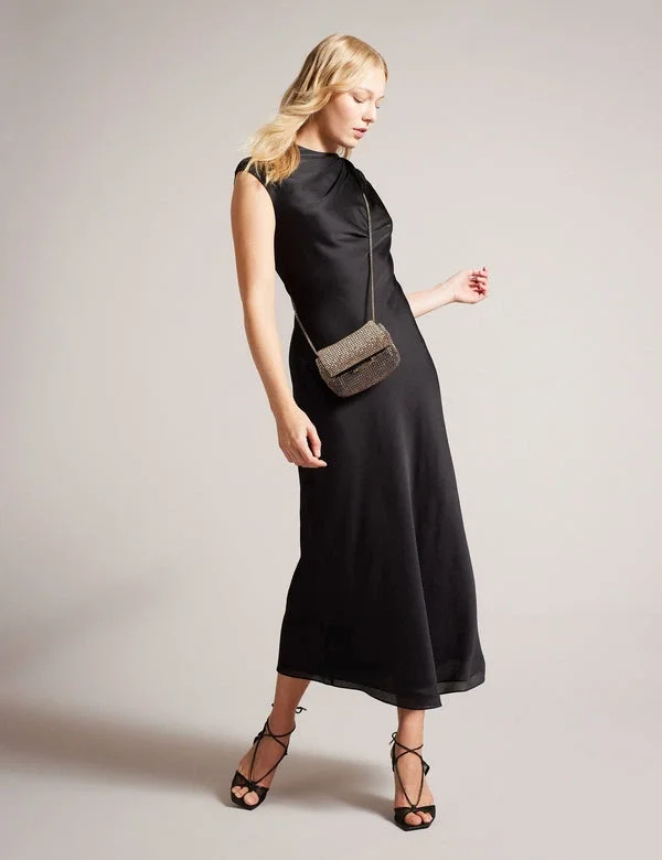 AKANE Satin Midaxi Dress AKANE Satin Midaxi Dress