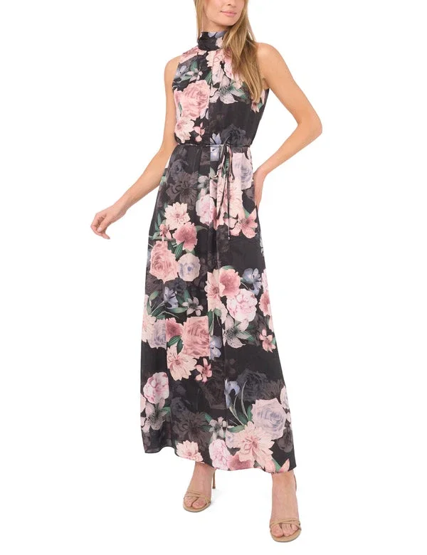ALINA Bow Tie Sleeveless Maxi Dress ALINA Bow Tie Sleeveless Maxi Dress