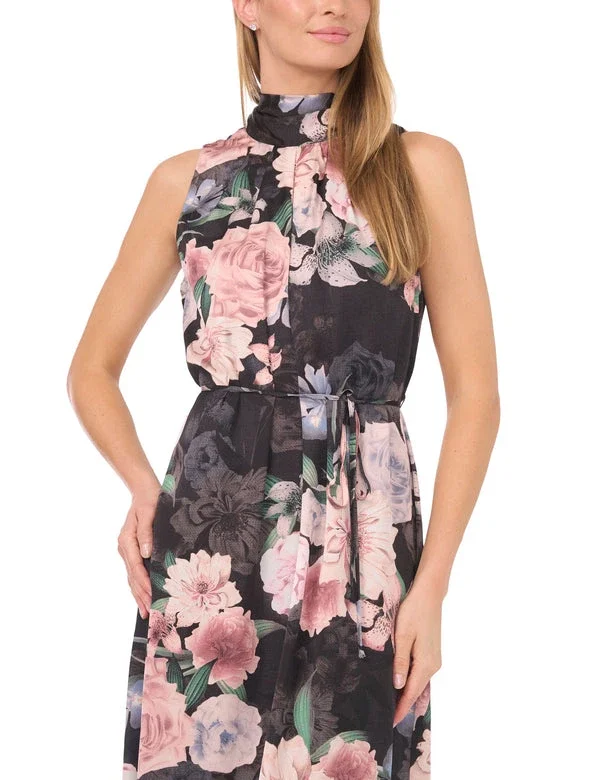 ALINA Bow Tie Sleeveless Maxi Dress ALINA Bow Tie Sleeveless Maxi Dress