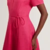 ALLISON Linen Raglan Sleeve Maxi Dress