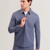 ASHLEYJ Linen Cotton Zip-Up Harrington Jacket