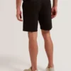 BARNHAM Regular Fit Cotton Blend Chino Shorts