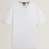 BARTOL Lightweight Cotton Linen Crew Neck T-Shirt