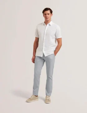 BATFORD Slim Fit Cotton Blend Chinos