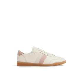 BEA Logo Stripe Leather Sneakers