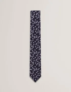 BENTLYY Ditsy Floral Print Silk Tie