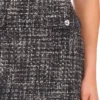 BLAKELYY Tweed A-Line Mini Skirt