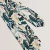 BOYTONN Painted Floral Print Silk Tie
