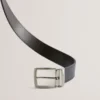 BREEMER Reversible Textured Leather Belt