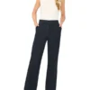CARINA Dark Rinse Smart Wide Leg Jeans