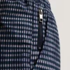 COMPTEN Blurred Check Mid-Length Swim Shorts