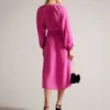 COMUS Midi Shirt Dress