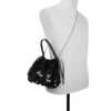 CORAL Soft Pouch Embellished Bucket Bag