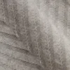CORBIN Chevron Texture Knit Crew Neck Sweater