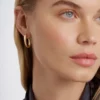 CORIE Contour Hoop Earrings