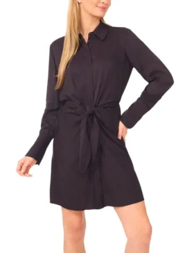 CORINA Mini Dress with Wrap