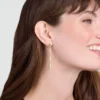 CORINNE Cosmic Crystal Drop Earrings