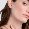 CORINNE Cosmic Crystal Drop Earrings