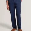 CULVERR Relaxed Linen Blend Elasticated Trousers