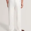 CULVERR Relaxed Linen Blend Elasticated Trousers