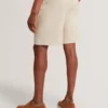 CULVES Relaxed Linen Blend Elasticated Shorts