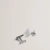 DIAMONT Engraved Diamond Pattern Cufflinks