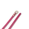 DUBELLAA Smooth Narrow Belt