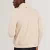 DURANO Quilted Front Zip-Through Knit Jacket