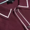 ELMDON Pointelle Diamond Knitted Long Sleeve Shirt