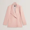 EVIGNA Wool Rich Hourglass Short Wrap Coat