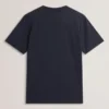 FETHER Graphic Print Crew Neck Cotton T-Shirt