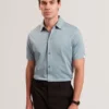 FILLIPP Soft Jersey Button-Through Polo Shirt