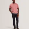 FILLIPP Soft Jersey Button-Through Polo Shirt