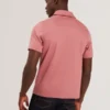 FILLIPP Soft Jersey Button-Through Polo Shirt