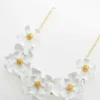 FULLA Furled Flower Enamel Necklace FULLA Furled Flower Enamel Necklace