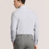 GENEVA Textured Stretch Cotton Slim Fit Shirt