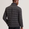 GEROME Quilted Blazer With High Neck Liner
