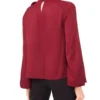 GINEVRA Tie Neck Blouse