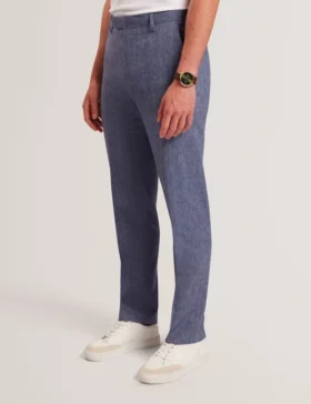 givrant tailored linen blend slim fit pants 1 2 280x364 - GIVRANT Tailored Linen Blend Slim Fit Pants