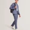 GIVRANT Tailored Linen Blend Slim Fit Pants