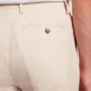 GIVRANT Tailored Linen Blend Slim Fit Pants