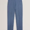 GIVRANT Tailored Linen Blend Slim Fit Pants