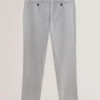 HANDLY Micro Houndstooth Slim Fit Pants