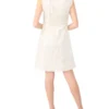 HAYLEE Beaded Floral Sleeveless Mini Dress