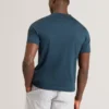 HEMINWY Jacquard Textured Grid Cotton T-Shirt