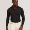 IGNAC Soft Touch Jersey Long Sleeve Polo