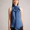 IMMIIE Pussybow Blouse