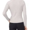 JALIA Collar Top with Rib